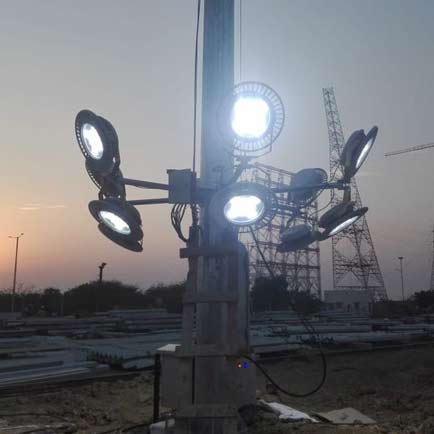 high mast pole supplier in Chennai